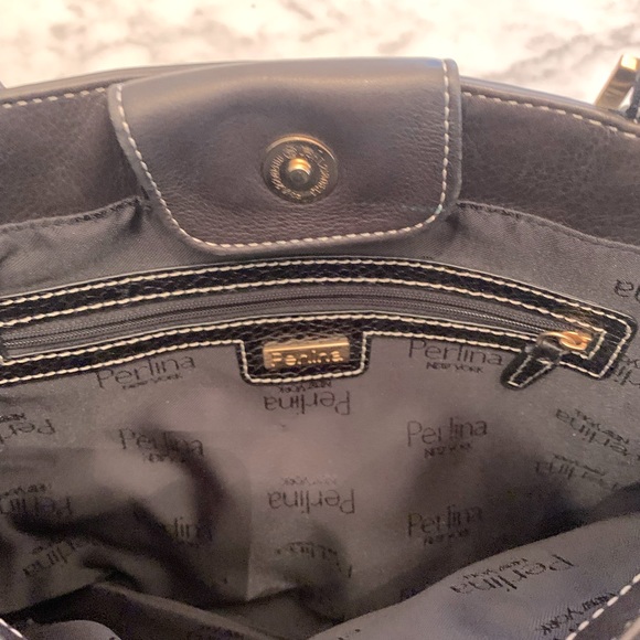 Chocolate brown leather purse with lots of compartments for all your things - Picture 5 of 10